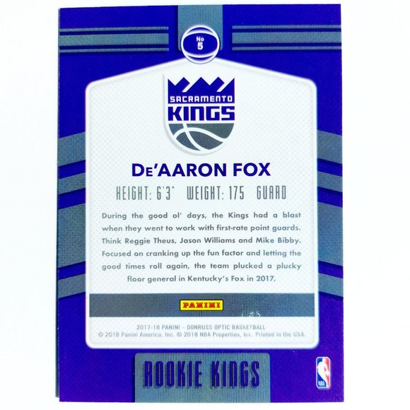 Sacramento Kings (De'Aaron Fox) - BKBL [26_DF1] - Picture 3 of 3